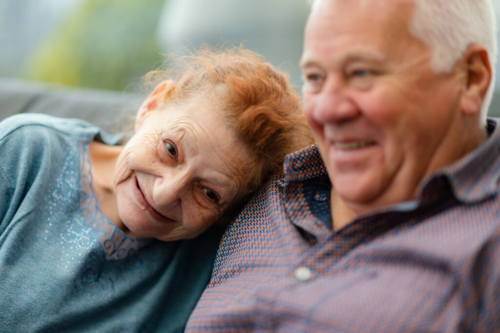 Photograph of foster family and boarder